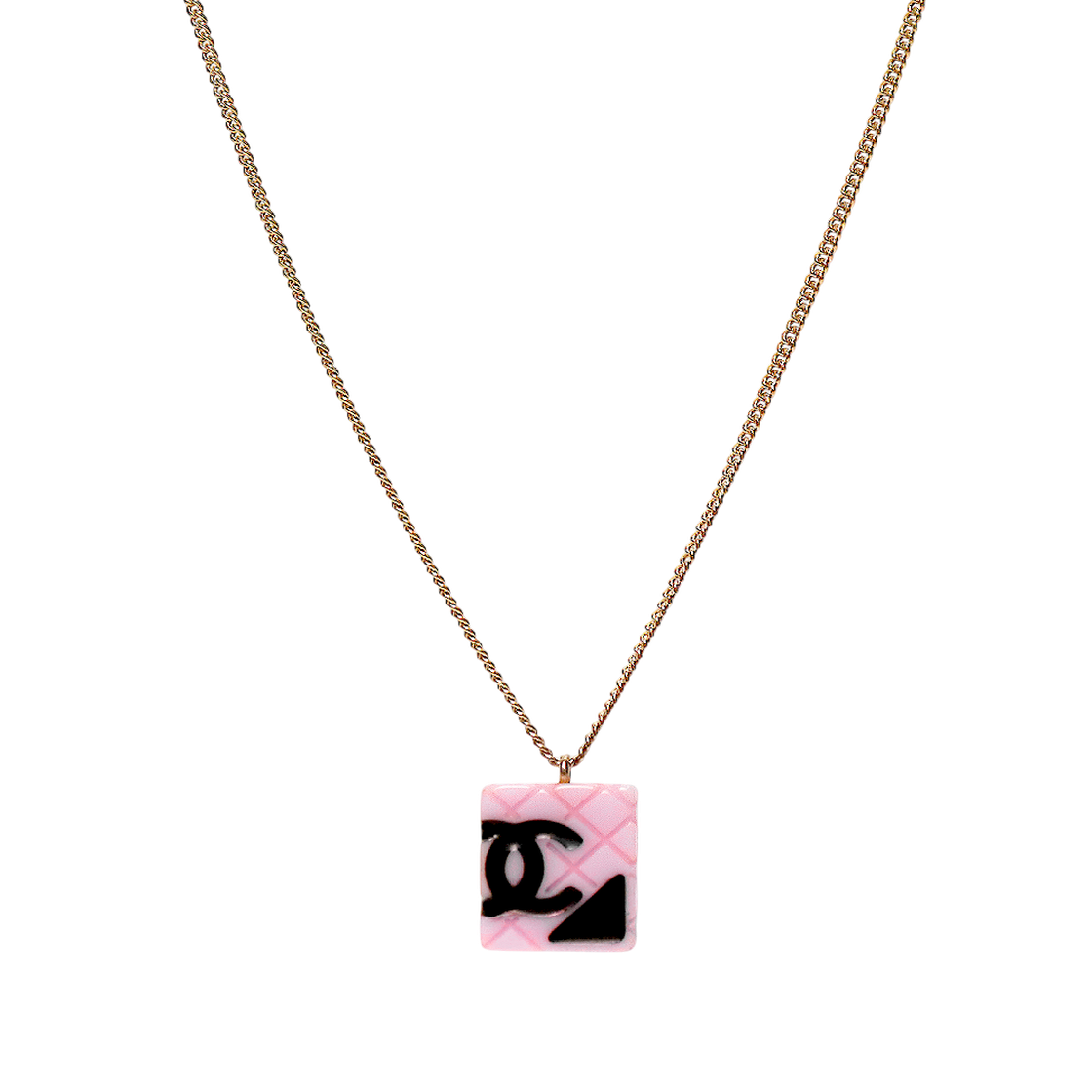 IT2KQNRECJ5C Chanel Pink Camellia Necklace