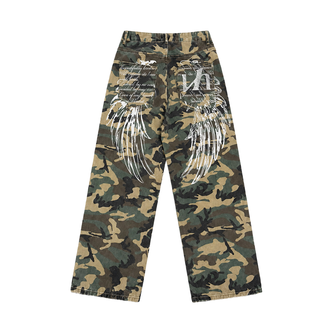 26FV007 Venhit Back Wing Camo Pants