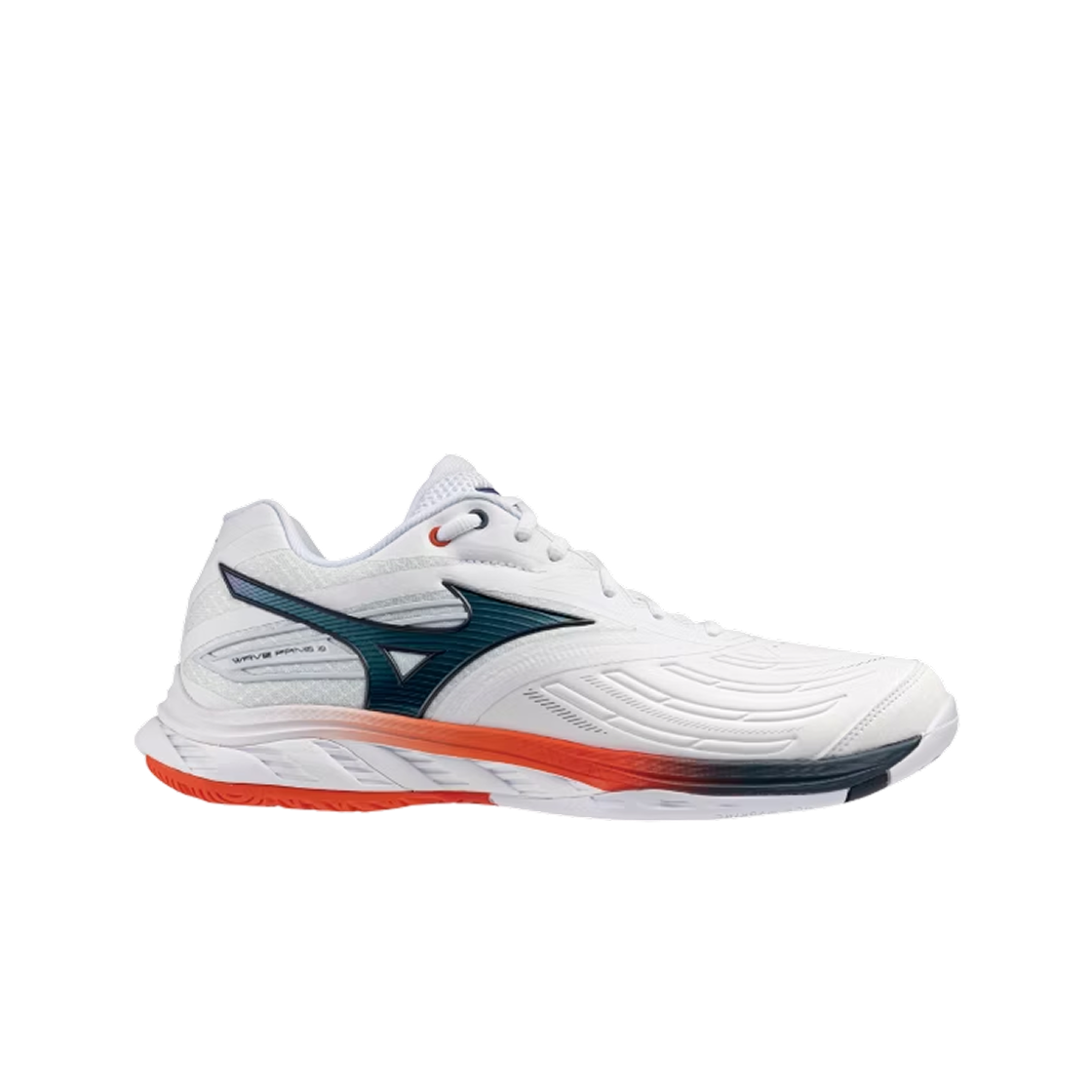 71GA261301 Mizuno Wave Fang 3 White Orange - 3E Wide