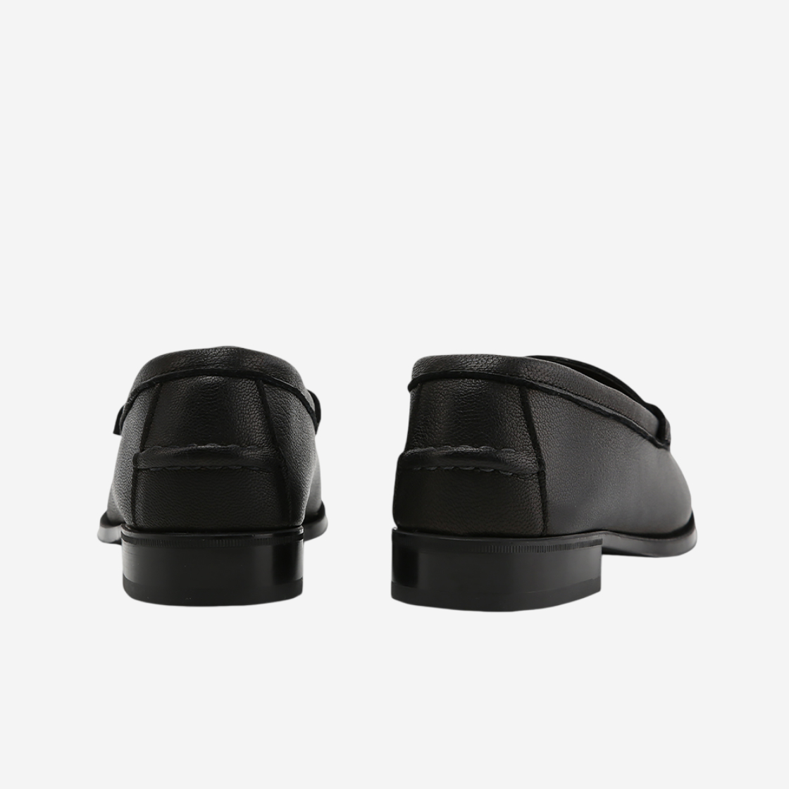하루타 GT304 블랙 고트 스킨 페니 로퍼(Haruta HS-GT304 Black Goat Skin Penny Loafers) - 2