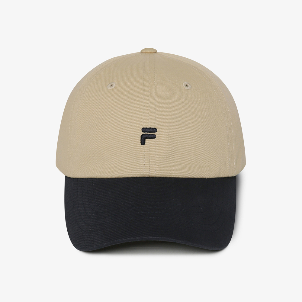 [5% 적립] 휠라 F로고 배색 볼캡 다크네이비([5% 적립] FILA F Logo Color Block Ball Cap Dark Navy) - 3