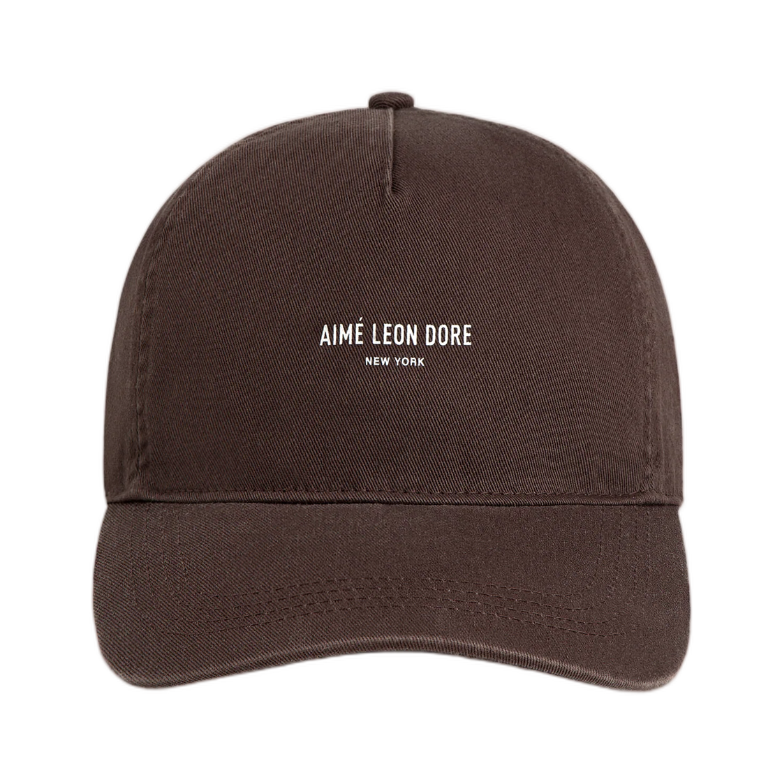 - Aime Leon Dore Micro Logo Hat Coffee Bean
