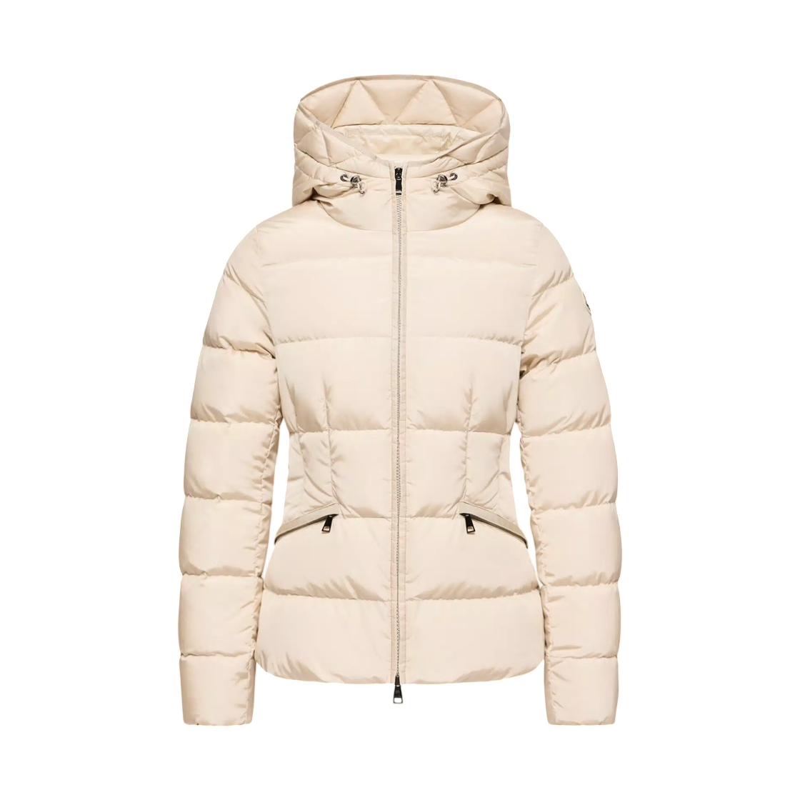 L2-093-1A00151-539ZD-203 (W) Moncler Avoce Hooded Short Down Jacket Beige - 26FW