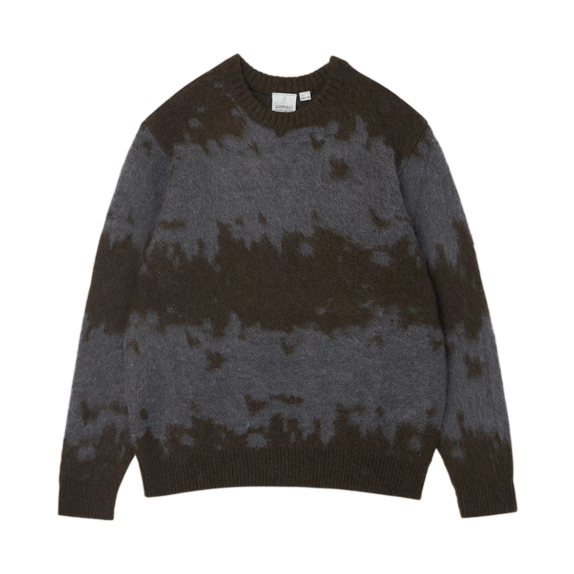 그라미치 모헤어 스플래터 스웨터 슬레이트 스플래터 - US 사이즈(Gramicci Mohair Splatter Sweater Slate Splatter - US Sizing)