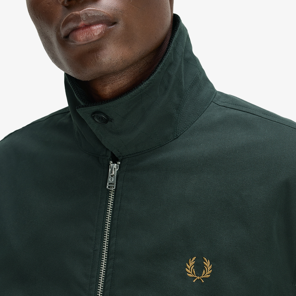 프레드페리 투웨이 코튼 카반 재킷 나이트그린(Fred Perry Cotton Caban Jacket Night Green) - 6