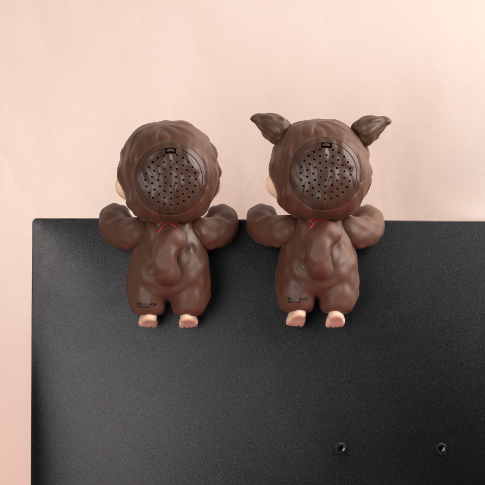 로이체 몬치치 모니터 걸이 피규어 방향제(Royche Monchhichi Figure Monitor Air Freshener) - 4