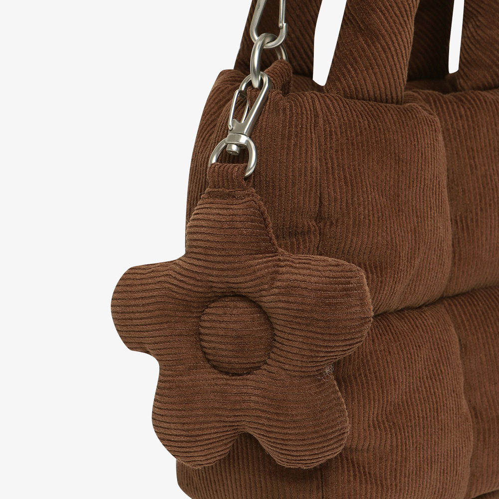 [5% 적립] 휠라 푸퍼 미니 토트백 브라운([5% 적립] FILA Puffer Mini Tote Bag Brown) - 5
