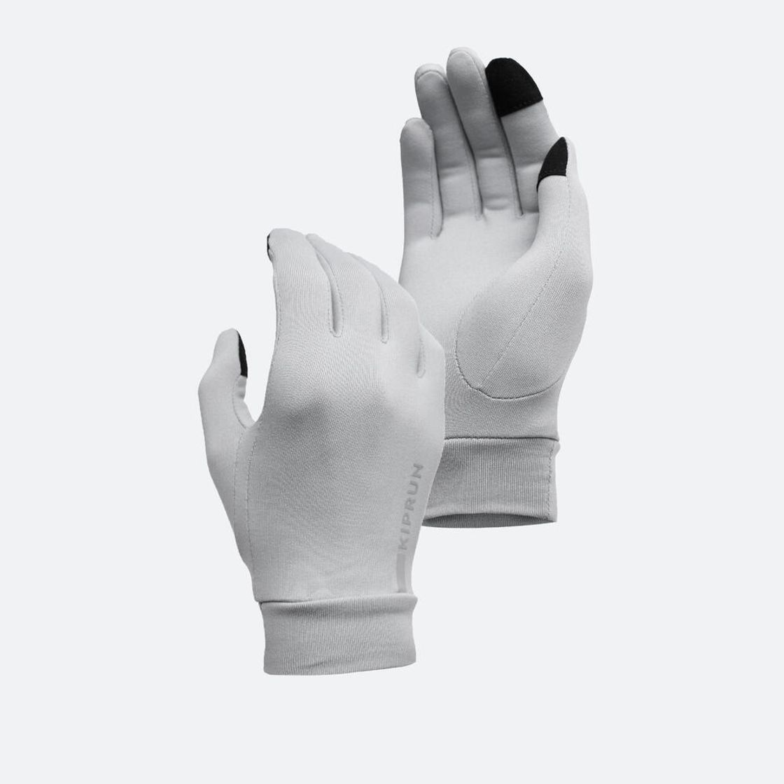 데카트론 러닝 터치스크린 장갑 웜 100 V2 실버 그레이(Decathlon Running Touchscreen Gloves Warm 100 V2 Silver Grey) - 2