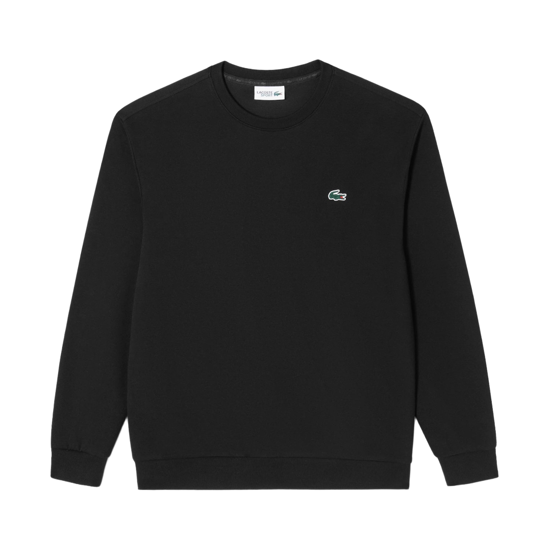 SH616E-56N-031 Lacoste Technical Crewneck Sweatshirt Black