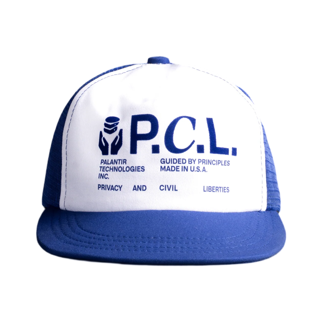 팔란티어 P.C.L. 트러커 캡 블루(Palantir P.C.L. Trucker Cap Blue)
