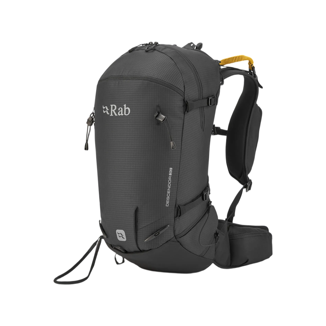 랩 디센더 30 스키 팩 블랙(Rab Descendor 30 Ski Pack Black)