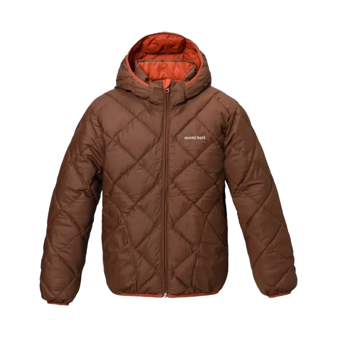 (키즈) 몽벨 다운 파이버 리버시블 파카 레드((Kids) Montbell Down Fiber Reversible Parka Red) - 2
