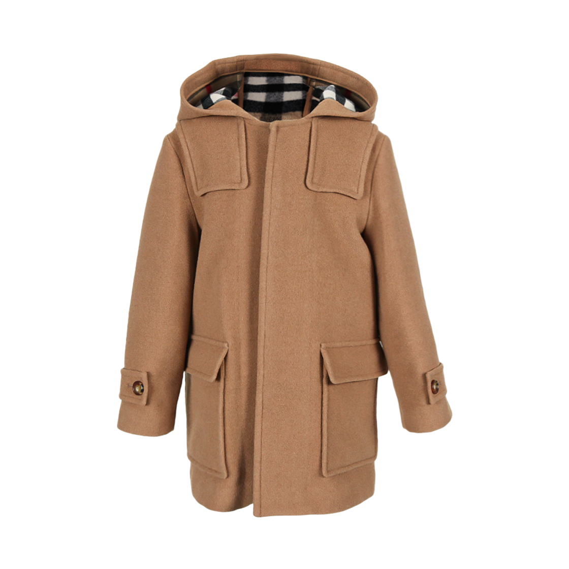 8117795 A7028 12-14Y [20% 쿠폰] (Kids) Burberry Wool Duffle Coat Archive Beige