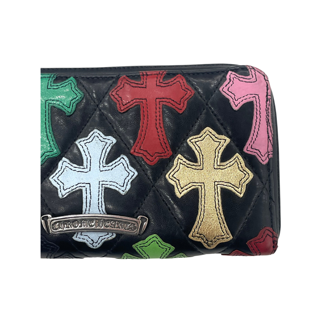 더도산 크롬하츠 멀티패치 장지갑(TheDosan x chrome hearts multi patches long wallet) - 3