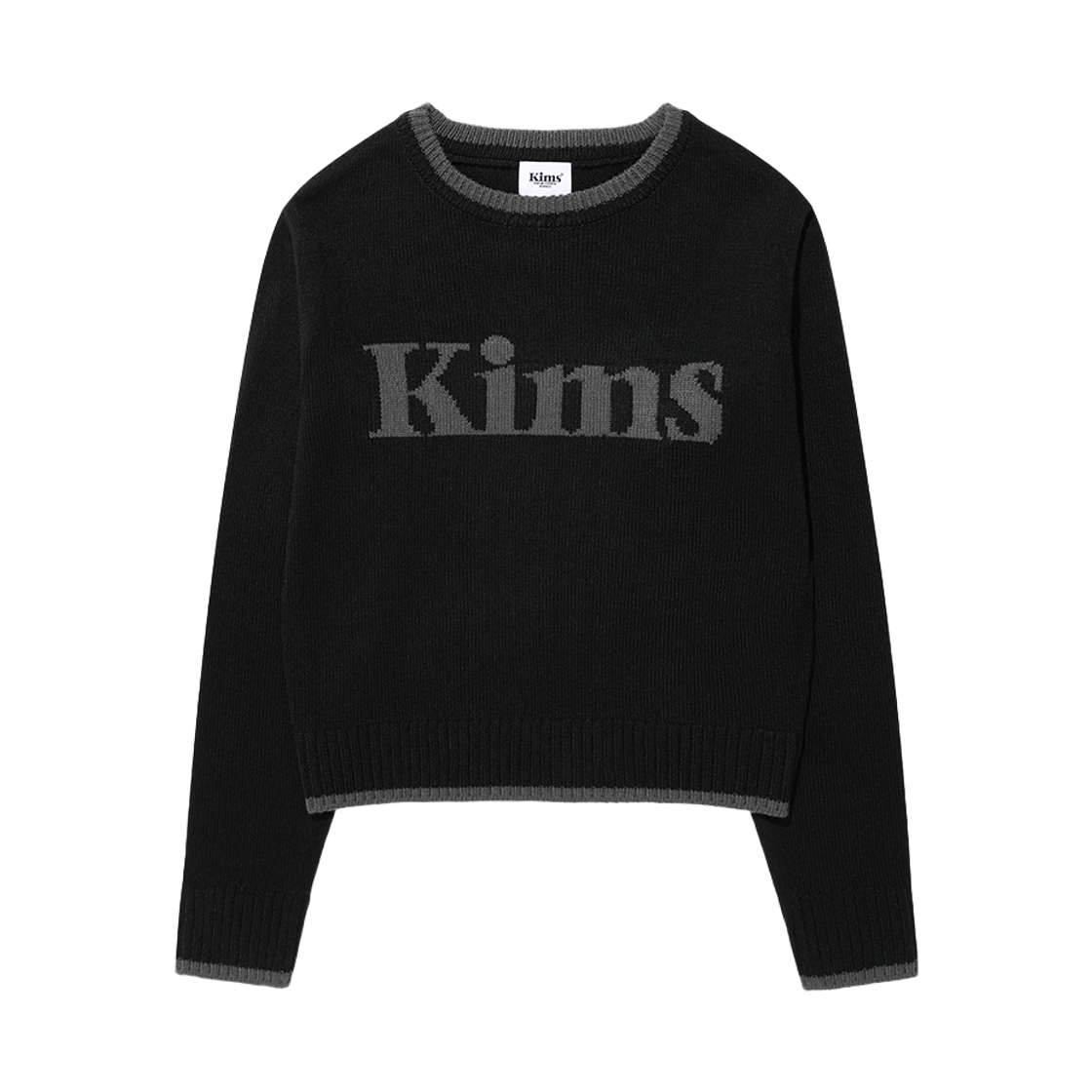 KIB6FUK600ABK Kims Fresh Cotton Market (Unisex) Kims Bam Logo Sweater Black