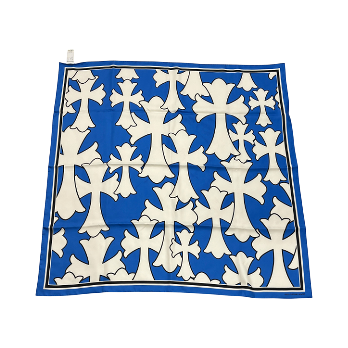 더도산 크롬하츠 크로스 스카프 블루(TheDosan x chrome hearts cross scarf) - 2