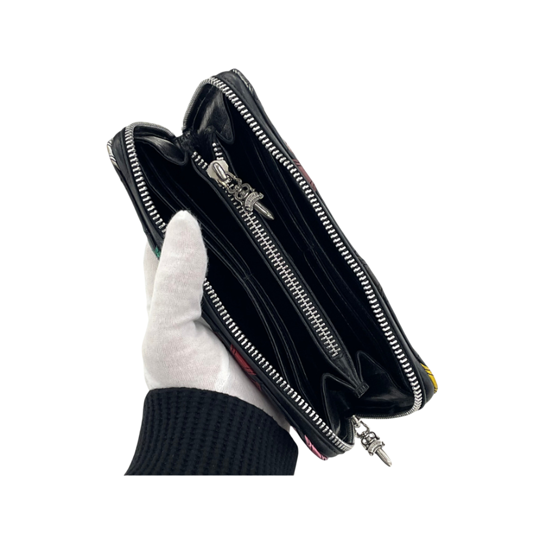 더도산 크롬하츠 멀티패치 장지갑(TheDosan x chrome hearts multi patches long wallet) - 4