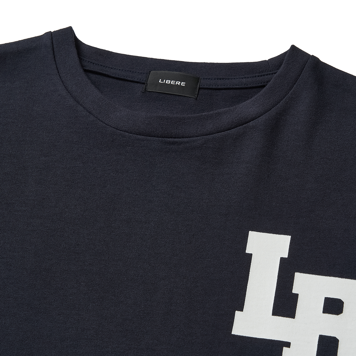 리베레 엘알 스탠다드 롱 슬리브 티셔츠 / 네이비(LIBERE Lr Standard Long Sleeve T-Shirt / Navy) - 3