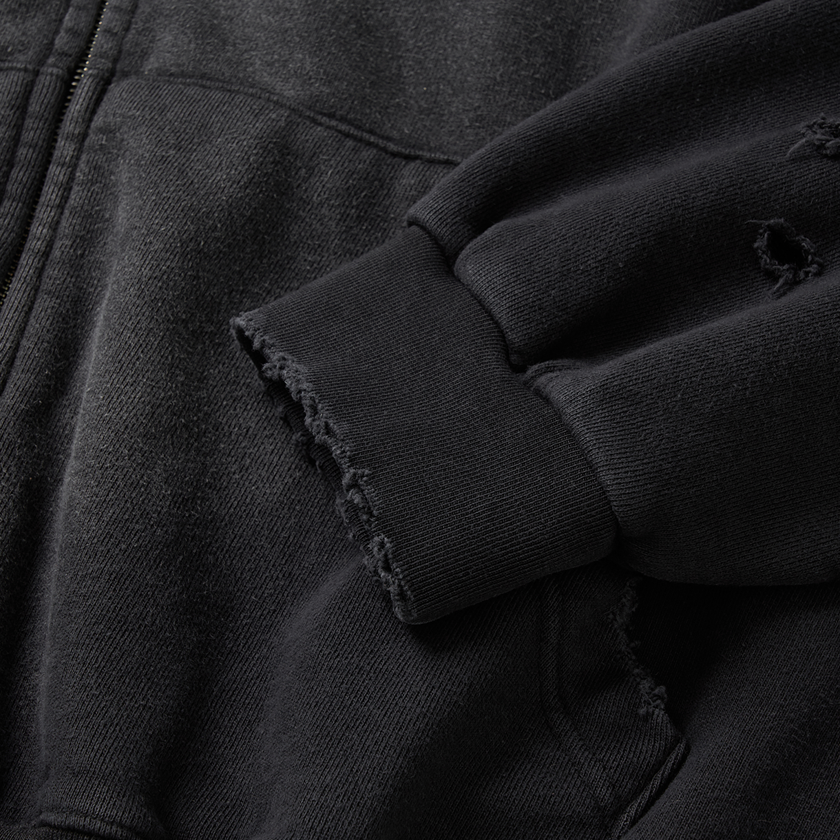 리베레 더블 에이트 스네이크 집 후디 / 블랙(LIBERE Double Eight Snake Zip Hoodie / Black) - 4