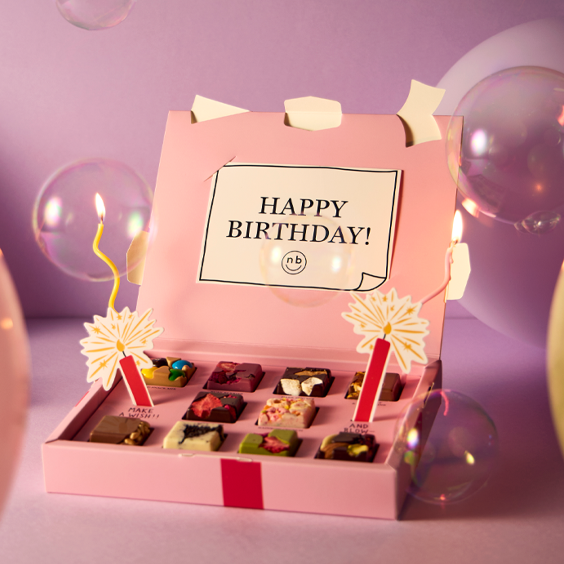 니블스 수제 초콜릿 10구 스페셜 선물세트(nibbles handcrafted chocolate special gift box 10PCS) - 3