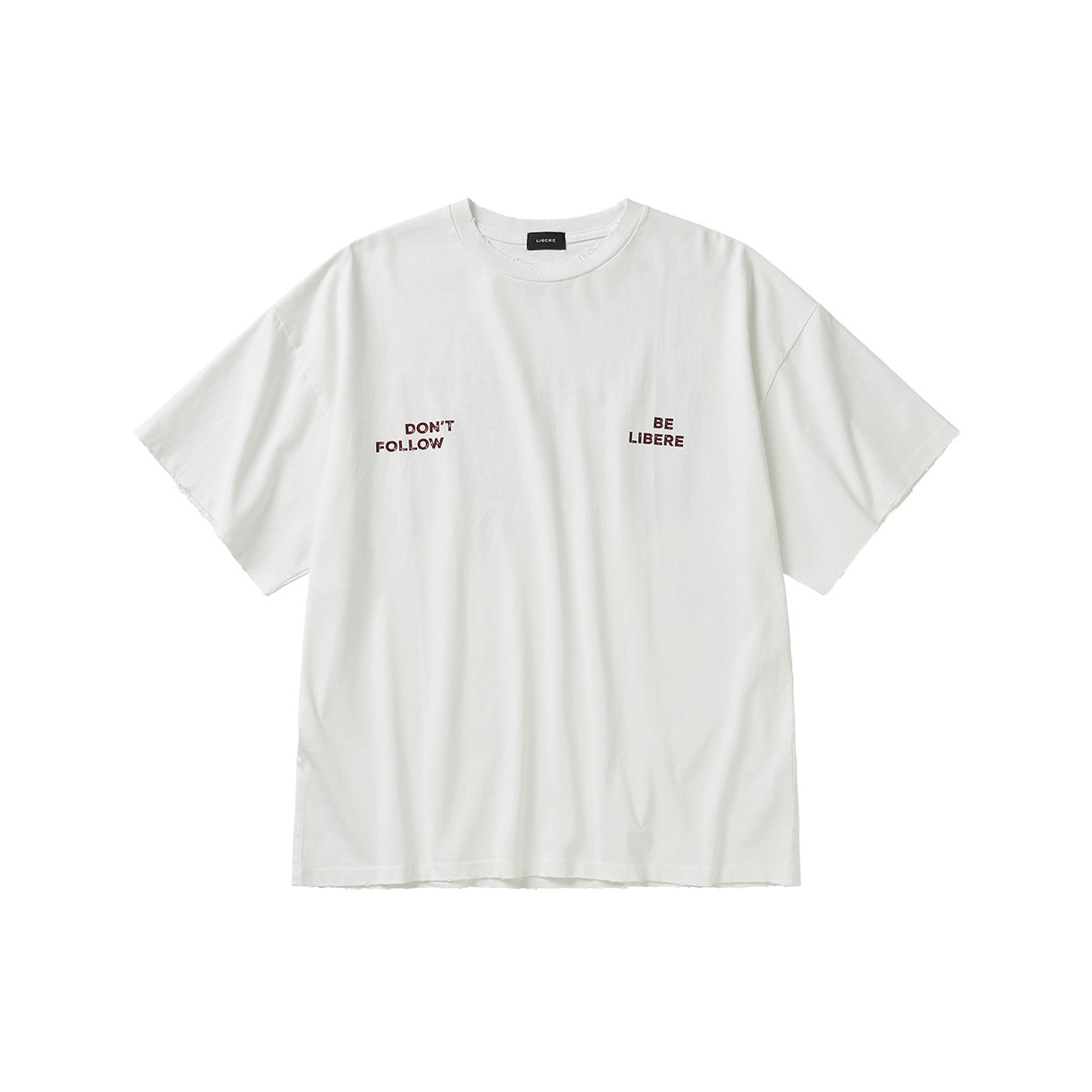 리베레 크라우드 티셔츠 / 화이트(LIBERE Crowd T-Shirt / White) - 2