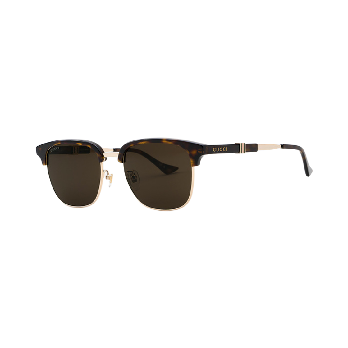 GG1499SK-002 Gucci Square Frame Sunglasses Havana Brown