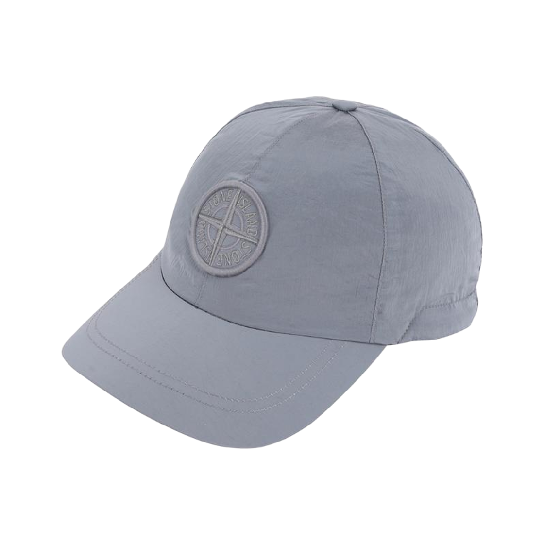 L2S159100011 S0076 V0049 XXL [20% 쿠폰] Stone Island 9100011 Nylon Metal in Econyl Baseball Cap with Compass Embroidery Ash Grey - XXL