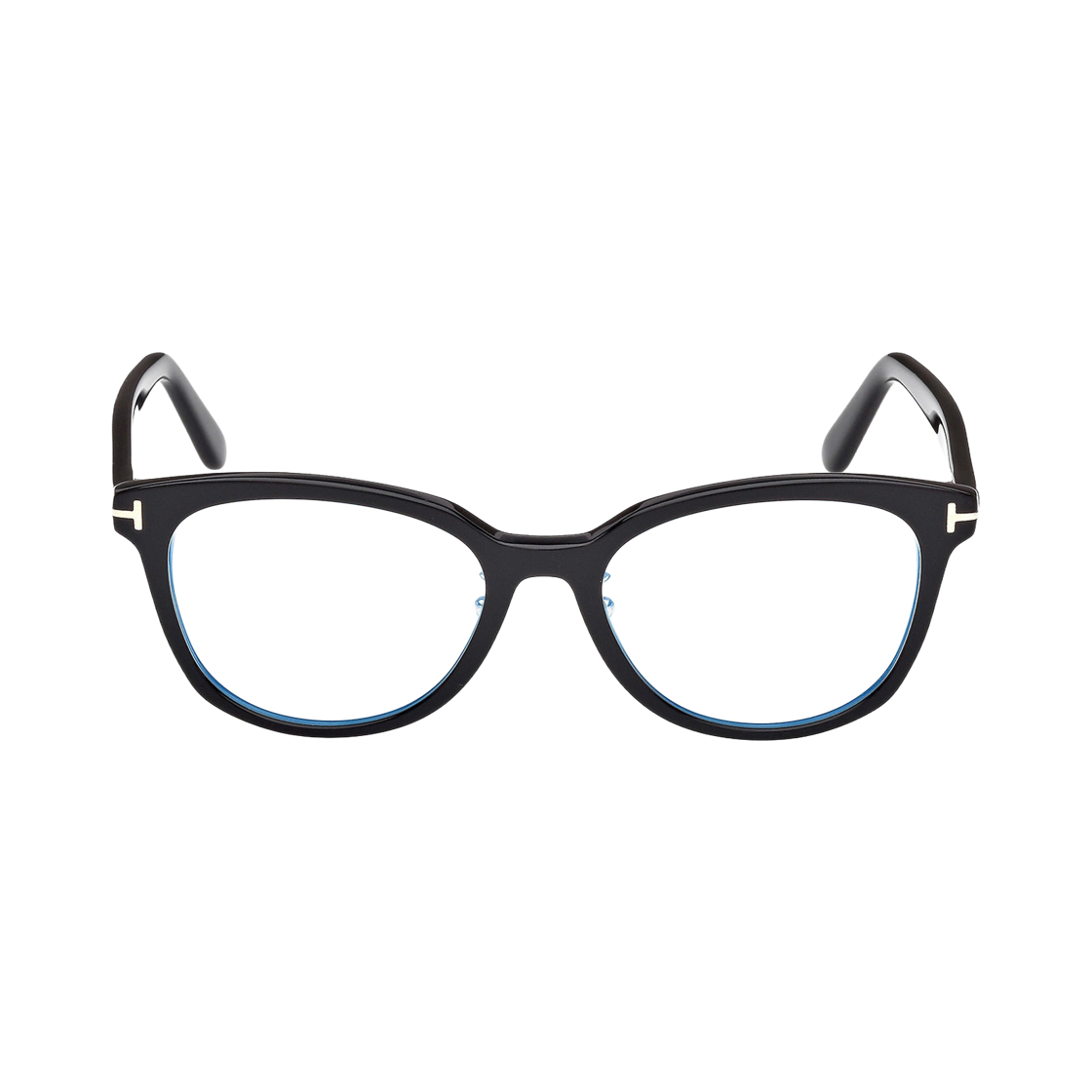 FT6104-D-B-001 Tom Ford FT6104 Shiny Black Blue Filter