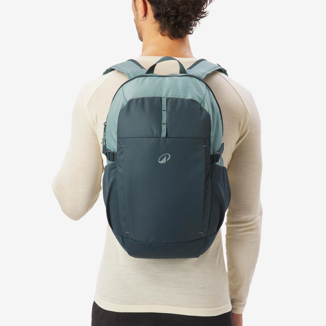 데카트론 하이킹 백팩 20L 아르페나즈 100 어비스 그린(Decathlon Hiking Backpack 20L Arpenaz 100 Abyss Green) - 3