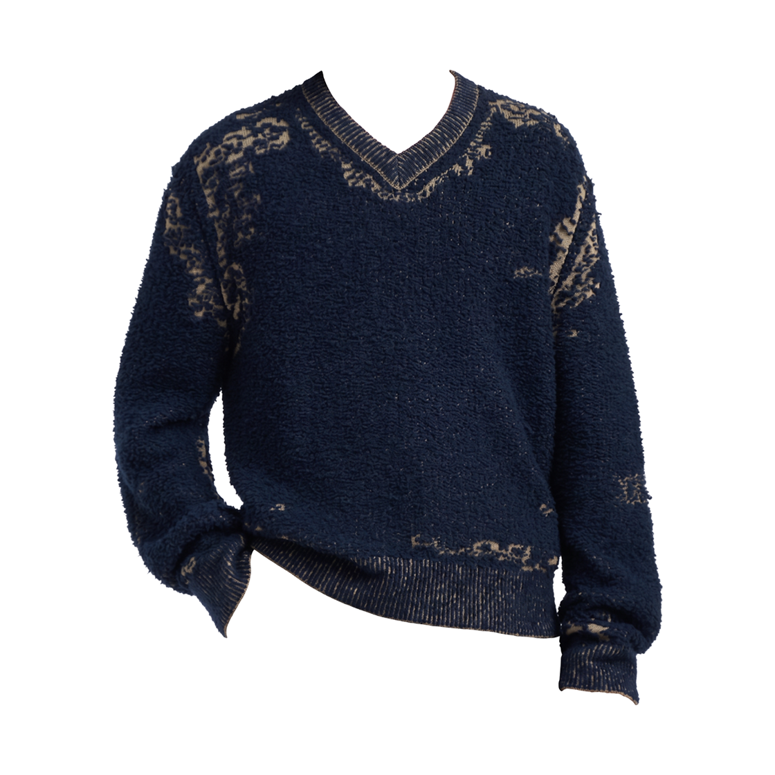 S67HN0012M13331511F Maison Margiela Acid Knit Sweater Null