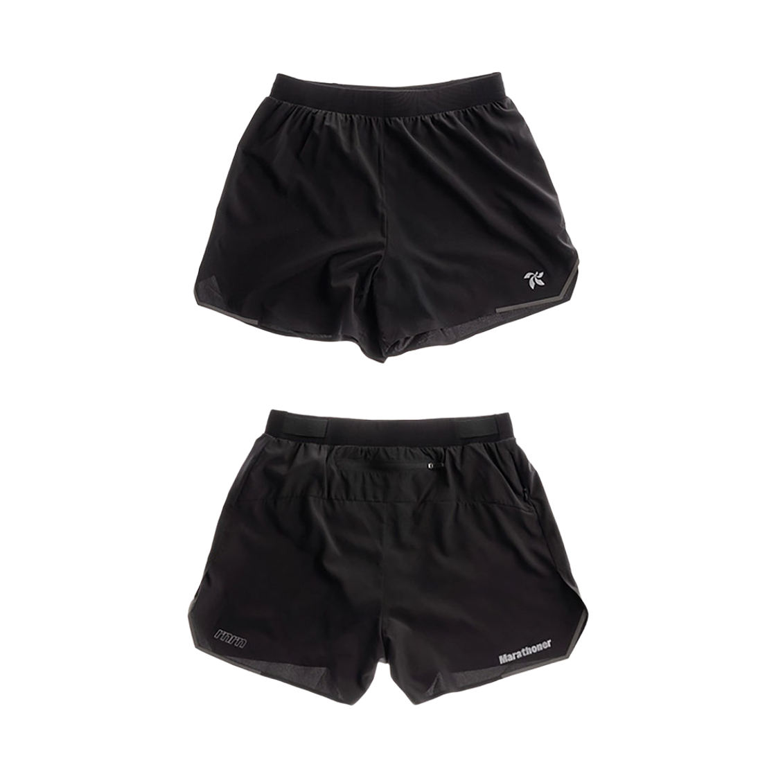 알엔알엔 알엔알엔 숏츠 001 3인치 블랙 XL(rnrn Marathoner 3" Shorts 001 Black XL)