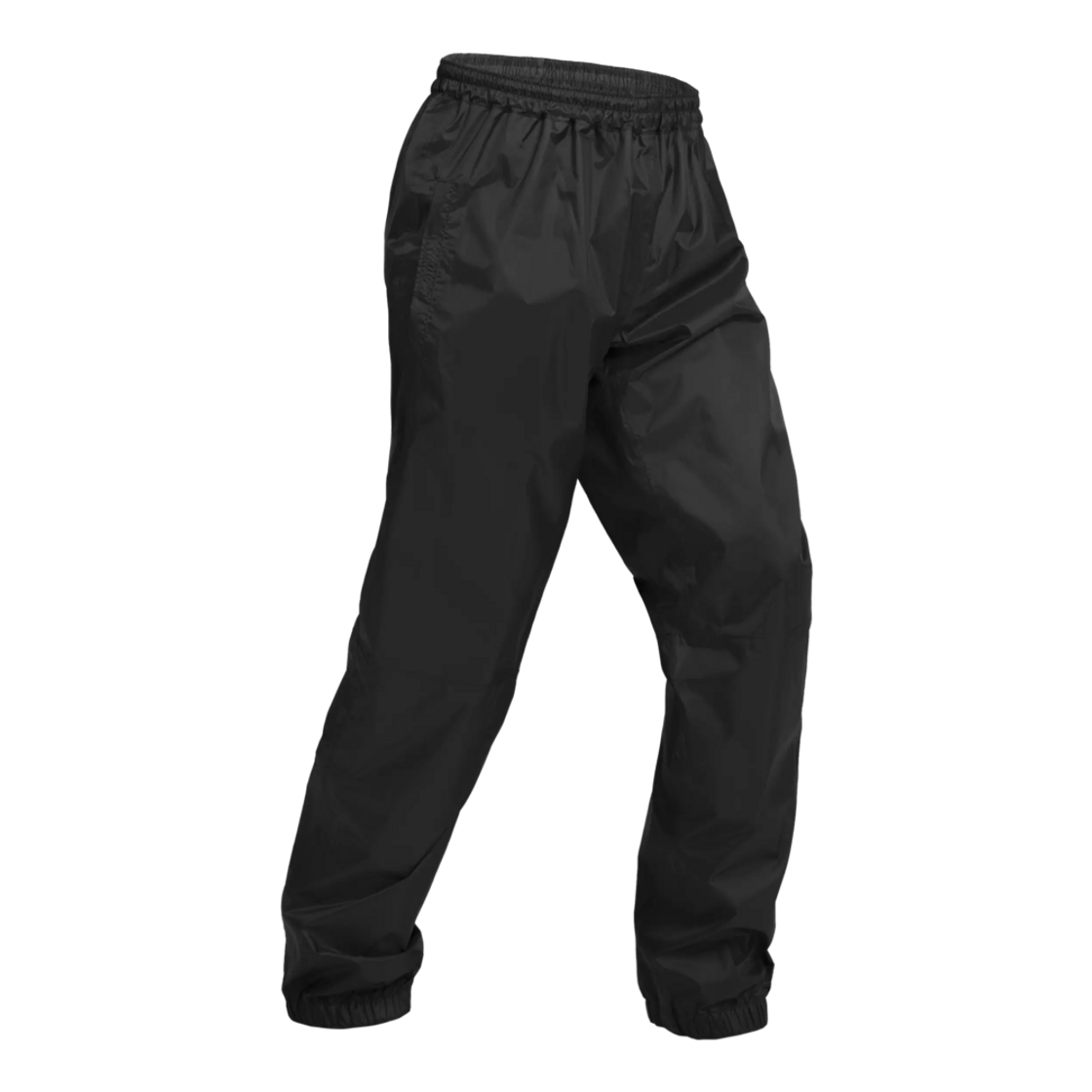 데카트론 남성 경량 등산 방수 바지 오버트라우저 NH500 스모크 블랙(Decathlon Men's Lightweight Waterproof Hiking Overtrousers NH500 Smoke Black) - 1