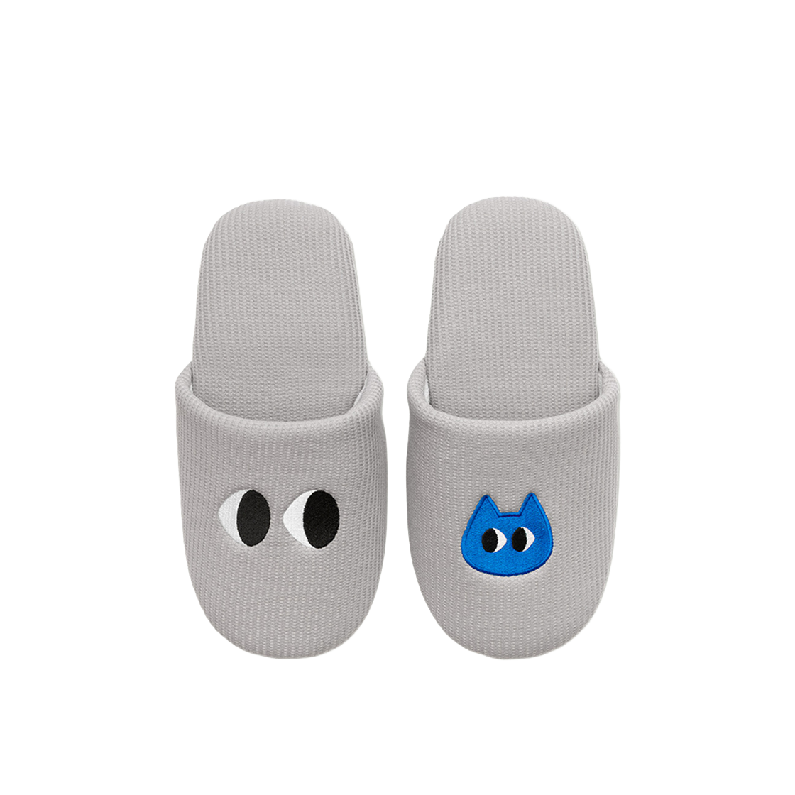 YL670008 Yiayia and Friends Eyes Slippers Gray