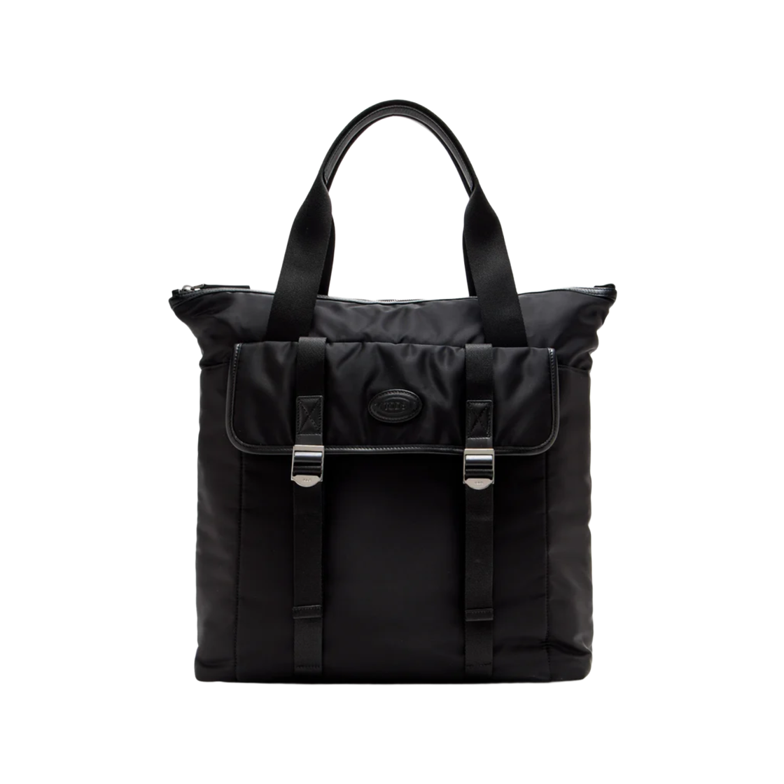 XBMTRKF9300SPFB999 Tod's Backpack in Fabric and Leather Medium Black