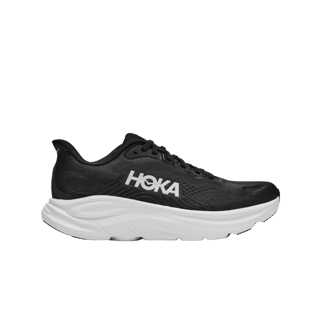 1176572-BWHT Hoka Clifton 11 Black White - Regular