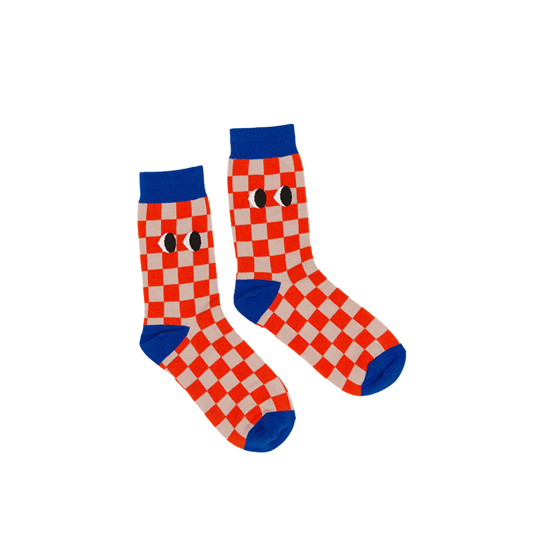YL670005 Yiayia and Friends Check Pattern Socks