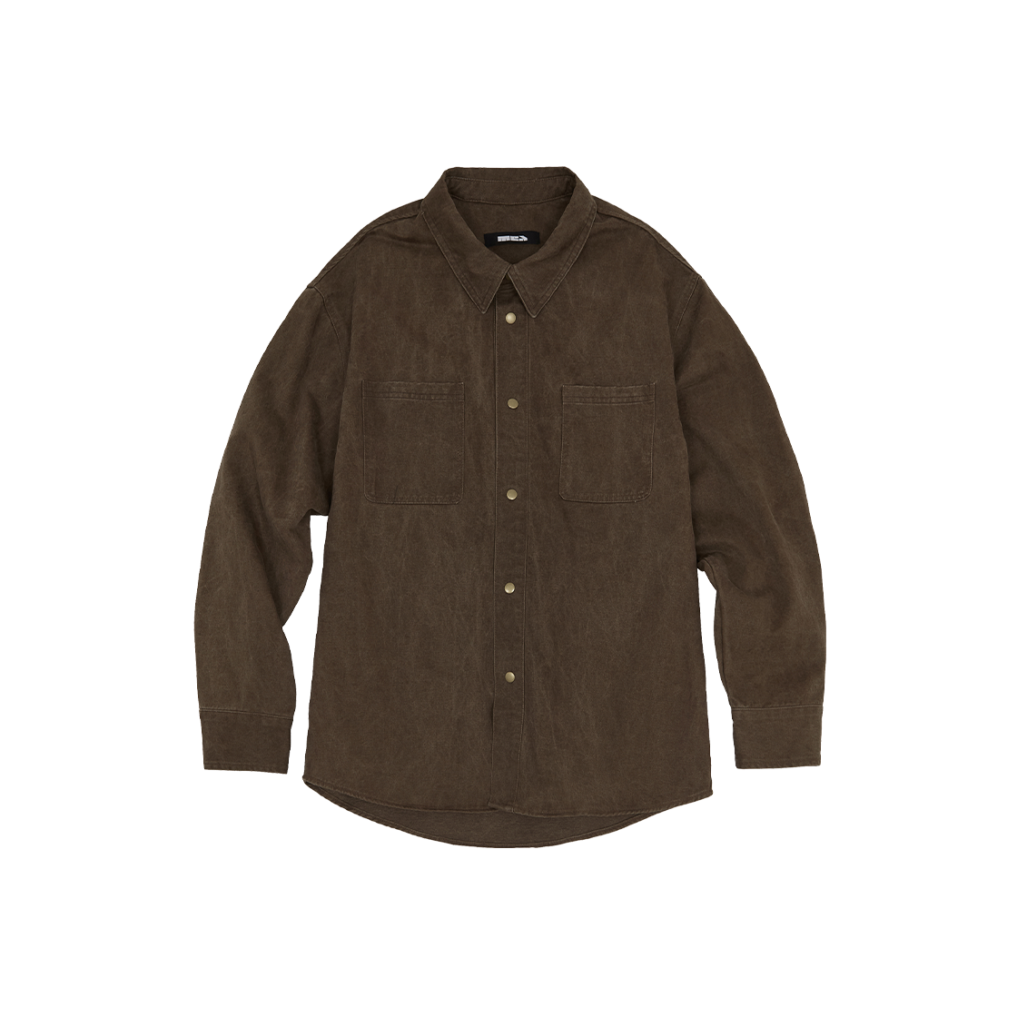메아 빈티지 워시드 셔츠 브라운(Mea Vintage Washed Shirt Brown)