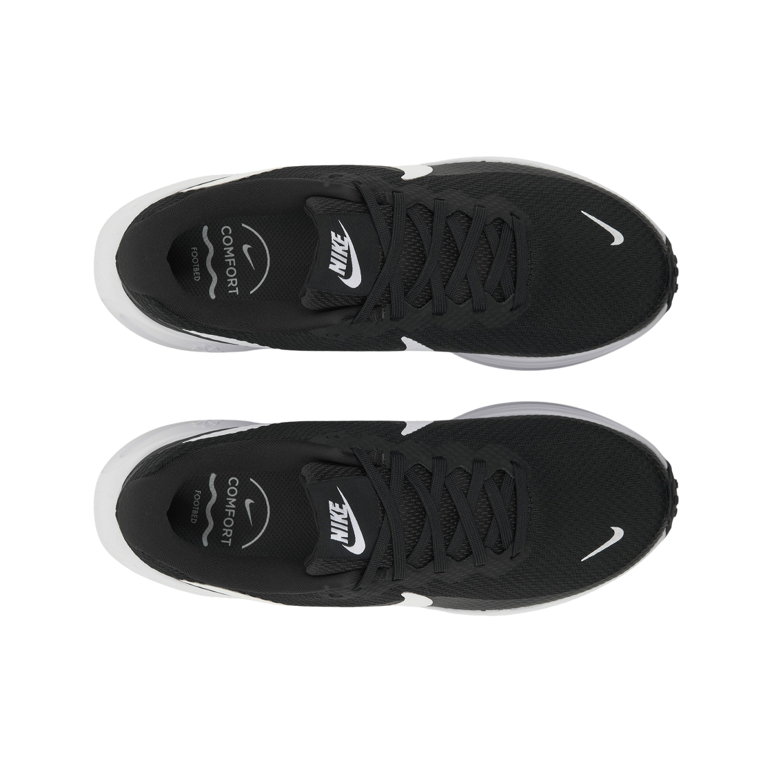 (W) 나이키 레볼루션 8 블랙 아이언 그레이((W) Nike Revolution 8 White Black Iron Grey) - 5
