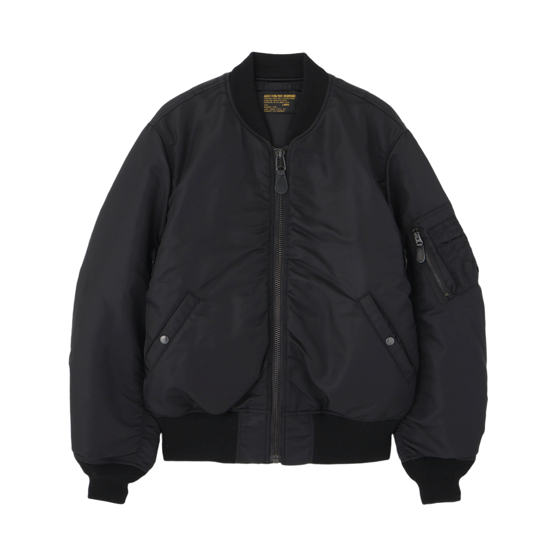7835952023-ABL Avirex Vintage MA-1 Modified Color Black