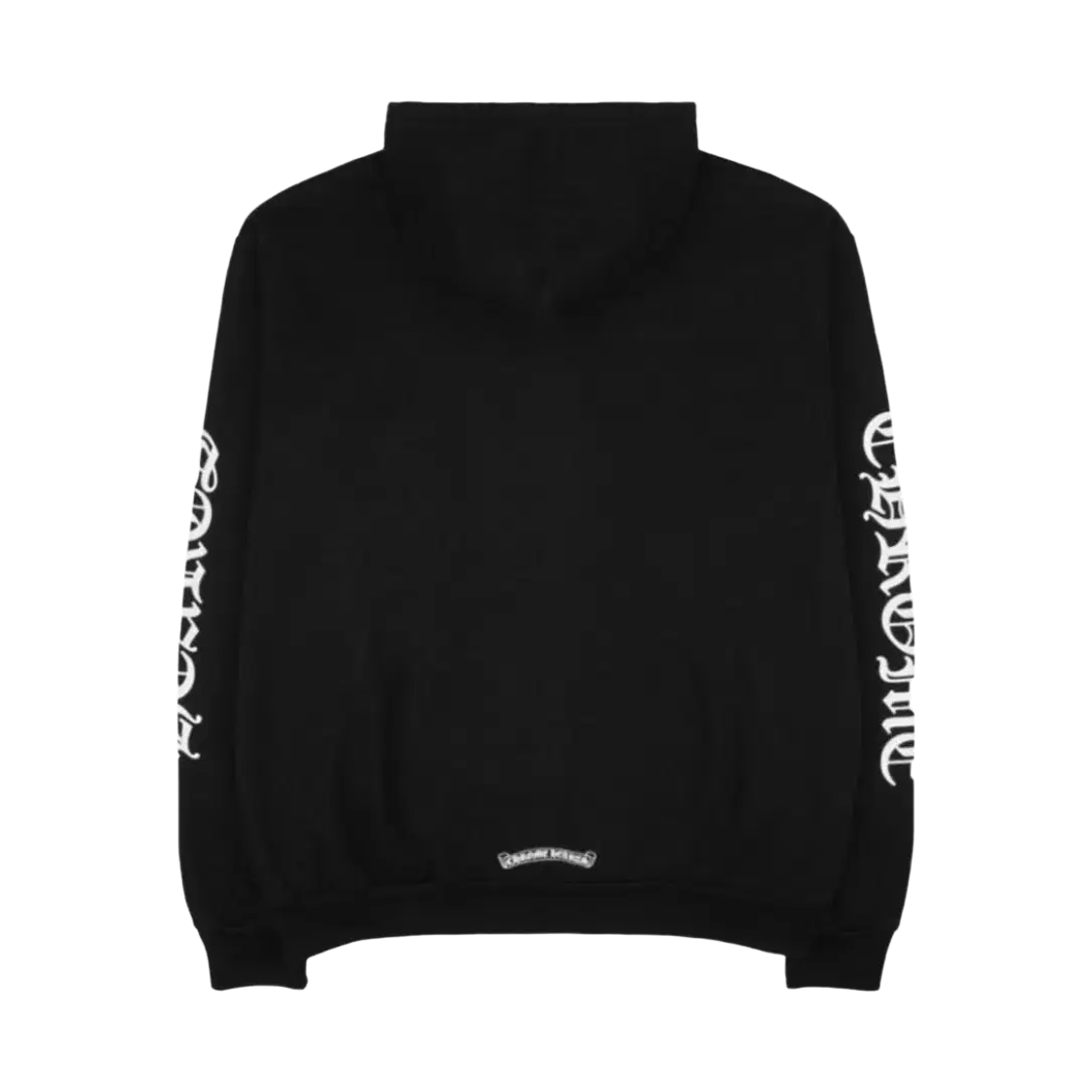 크롬하츠 버티컬 로고 헤비웨이트 집업 후드 블랙(Chrome Hearts Vertical Logo Heavyweight Zip-Up Hoodie Black) - 2