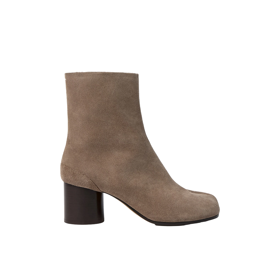 S58WU0246P7854T2146 (W) Maison Margiela Tabi Ankle Boots Suede Taupe