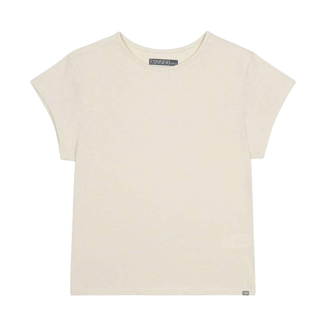 CY26FWTOTS301 COYSEIO 038 Slub T-Shirt Light Beige