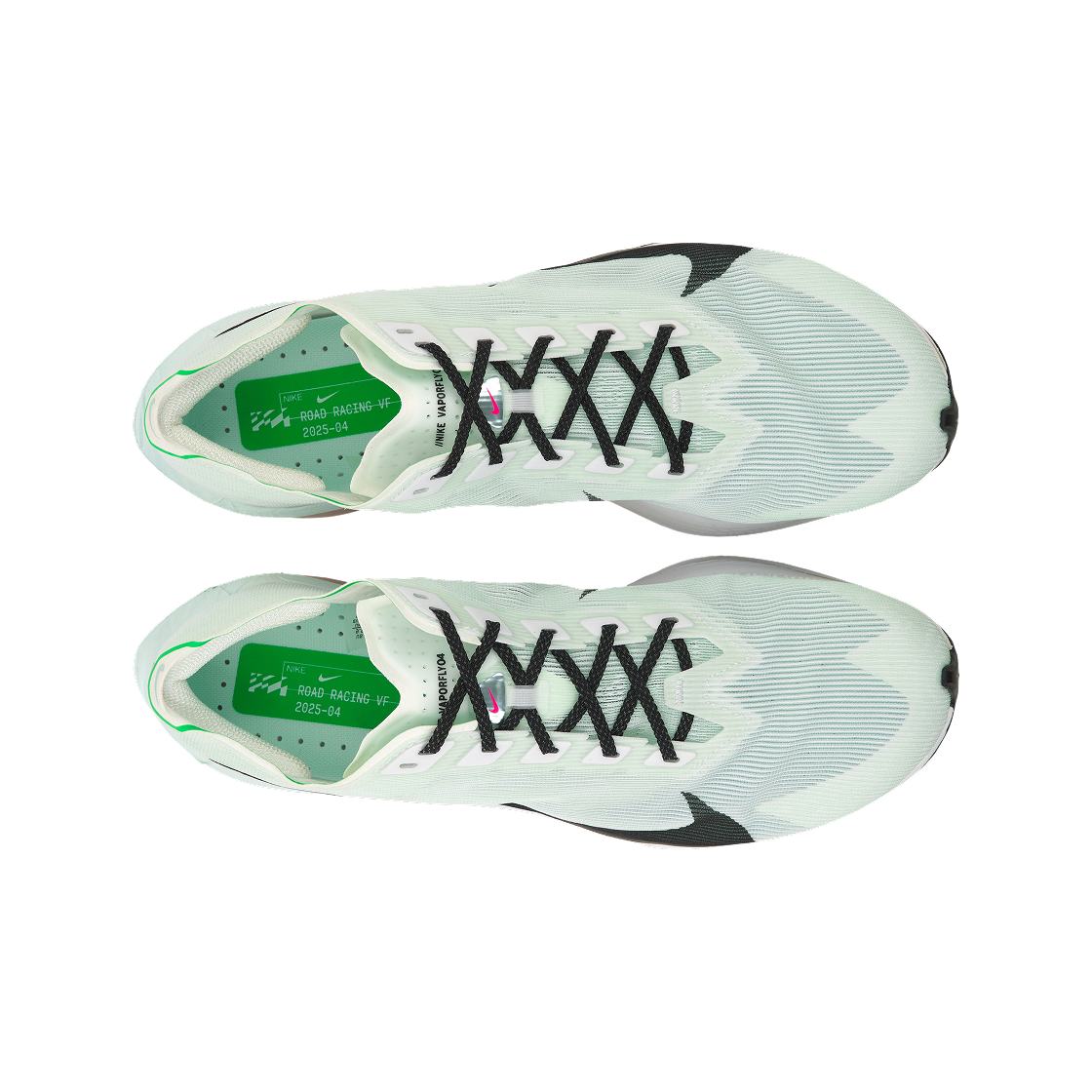 (W) 나이키 줌X 베이퍼플라이 넥스트% 4 화이트 하이퍼 핑크((W) Nike ZoomX Vaporfly Next% 4 White Hyper Pink) - 5
