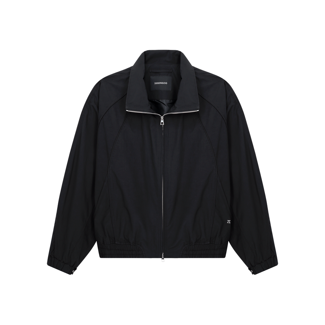 ZI5JP523BK ZIOSONGZIO Glossy Track Jumper Black