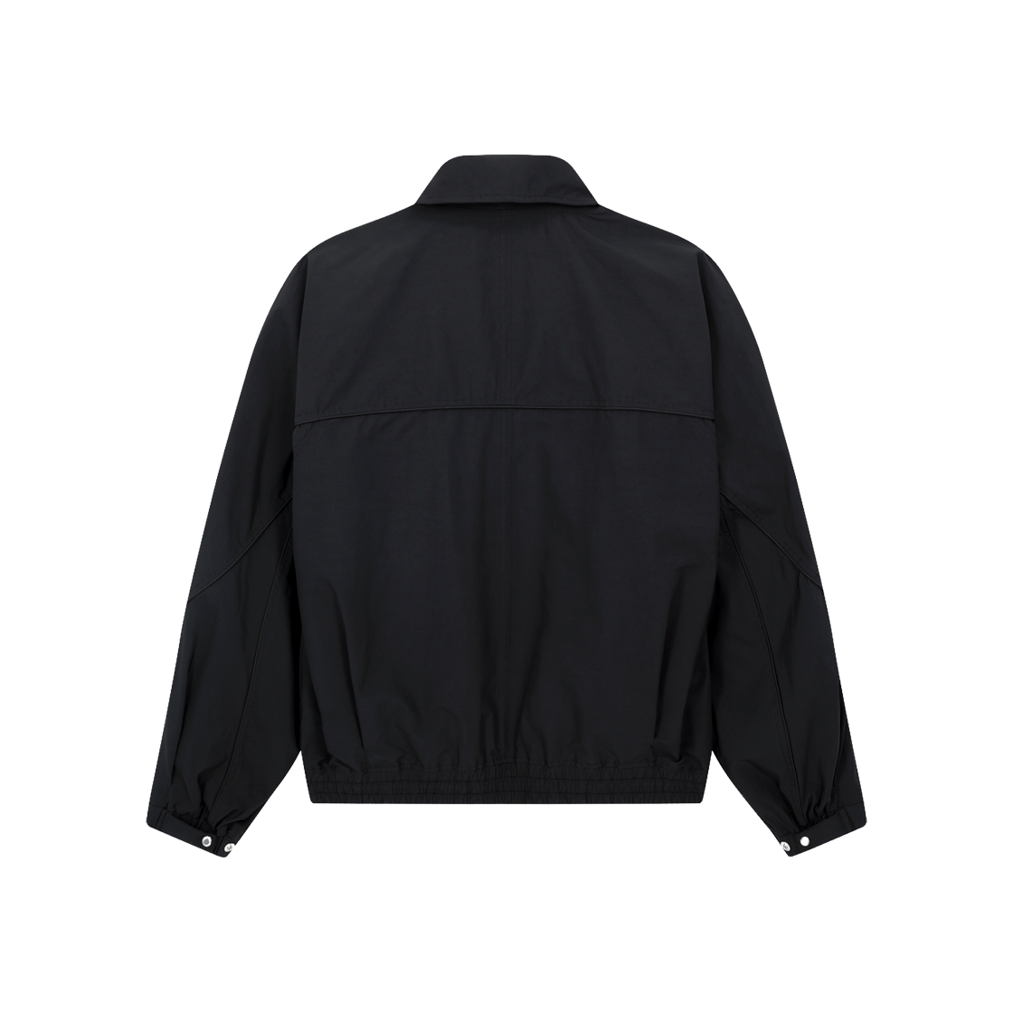 지오송지오 글로시 트랙 점퍼 블랙 ZI5JP523BK(ZIOSONGZIO Glossy Track Jumper Black) - 2