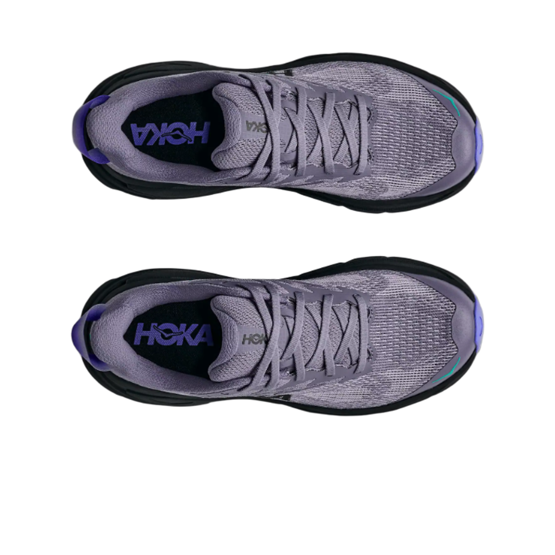 (W) 호카 챌린저 8 퍼플 포그 블랙 - 레귤러((W) Hoka Challenger 8 Purple Fog Black - Regular) - 2