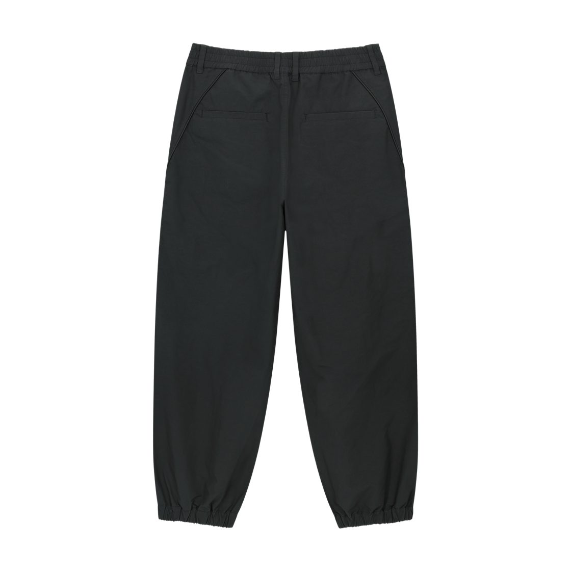 지오송지오 글로시 트랙 팬츠 블랙 ZI5PT523BK(ZIOSONGZIO Glossy Track Pants Black) - 2