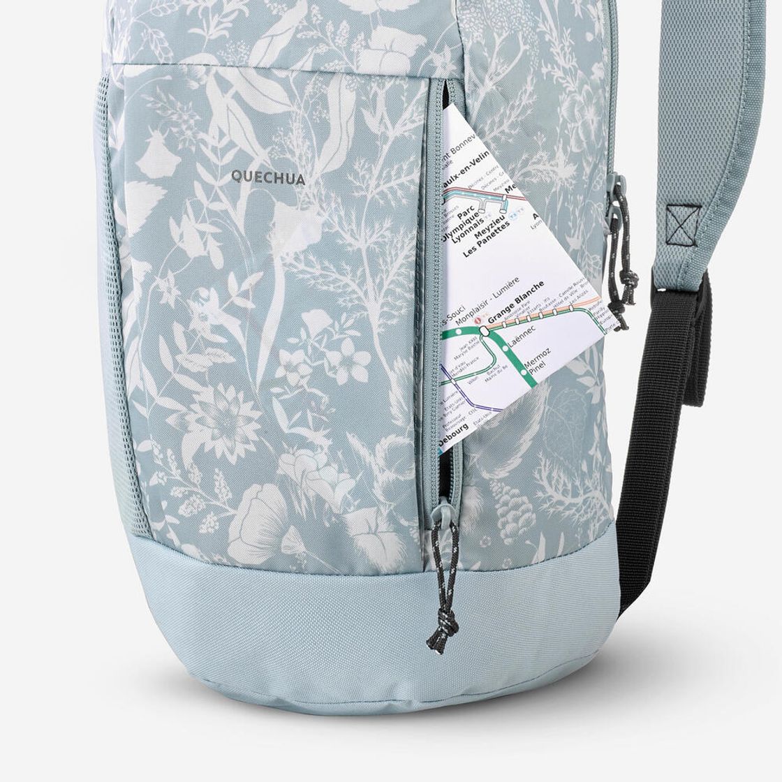 데카트론 등산 백팩 10L 아르페나즈 NH100 블루 그레이(Decathlon Hiking Backpack 10L Arpenaz NH100 Blue Grey) - 5