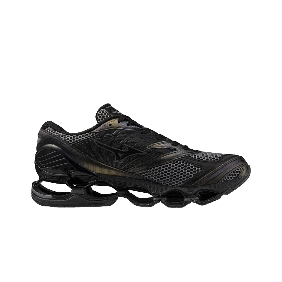 미즈노 웨이브 프로페시 LS 블랙 샌드 아이언 게이트 블랙(Mizuno Wave Prophecy LS Black Sand Iron Gate Black) - 2