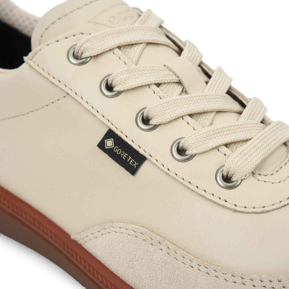 (W) 에코 소프트 11 레더 고어텍스 트레이너 베이지((W) Ecco Soft 11 Leather Gore-Tex Trainer Beige) - 7